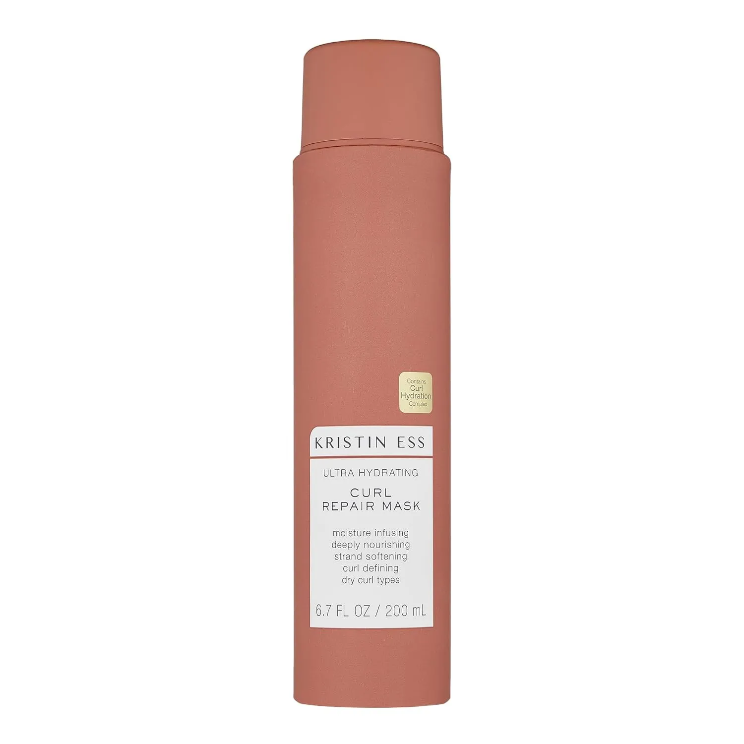 Kristin Ess Hair Ultra Hydrating Curl Repair Hair Mask with Shea Butter - Deep Conditioner Treatment for Dry Damaged Curly Hair, Vegan, Color   Keratin Safe, 6.7 fl oz (Pack of 1)