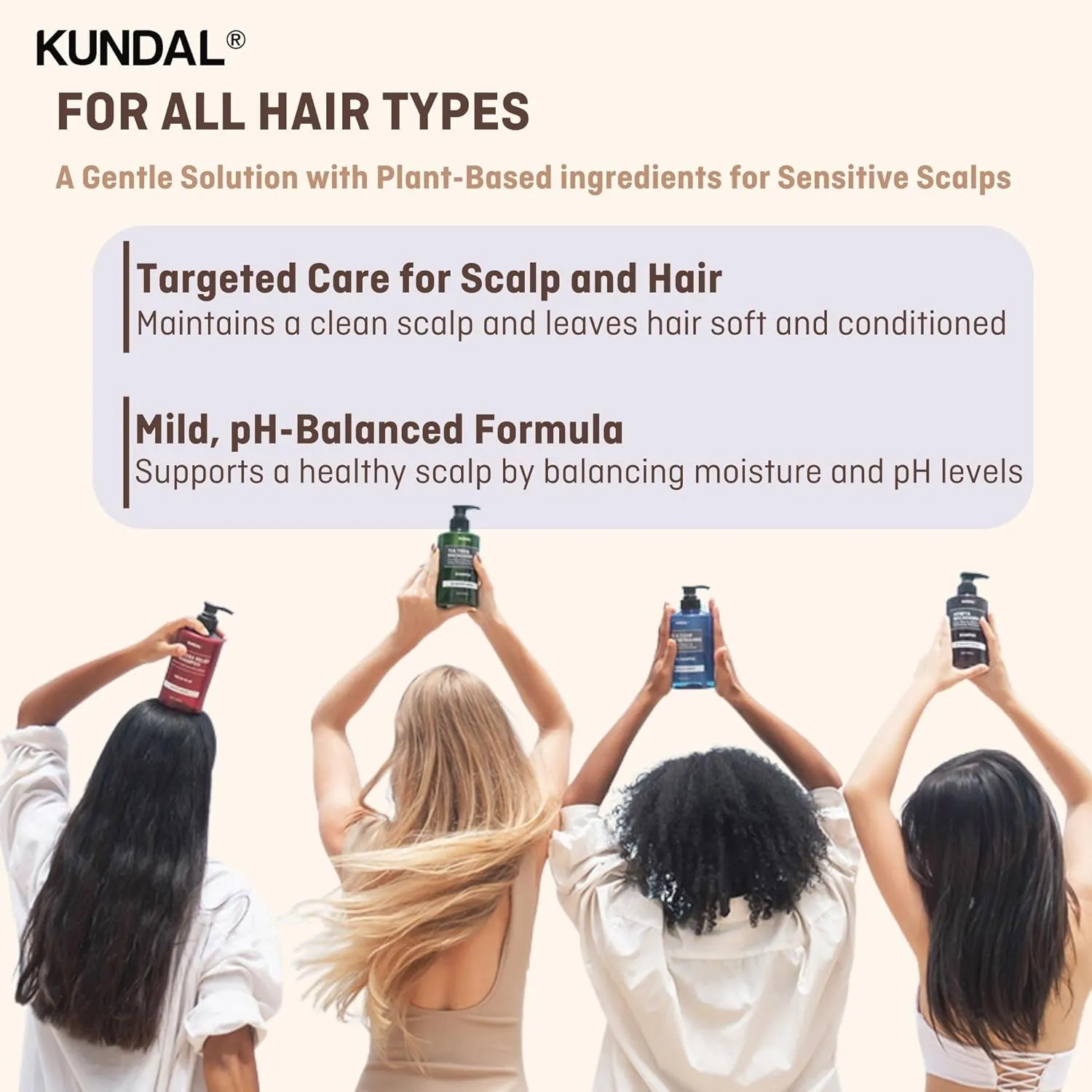 KUNDAL Natural Shampoo and Conditioner Set [White Musk] - Korean Hair Care, Long Lasting Fragrance, Moisturize, Nourish, Frizz Control, Argan & Macadamia Oil, Sulfate-Free 16.9fl oz (Pack of 2)