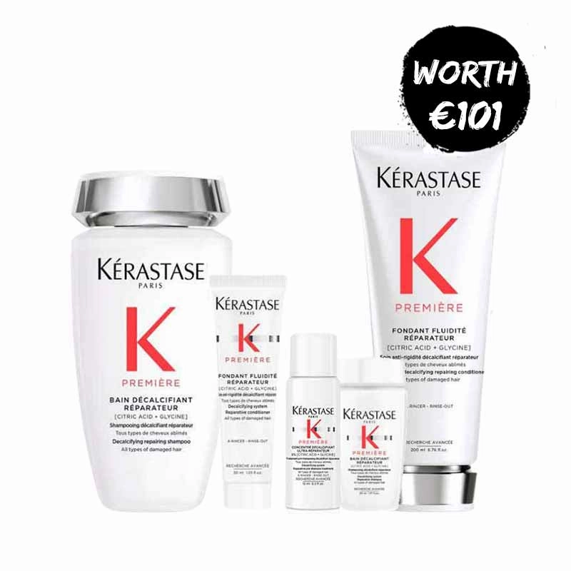 Kérastase Première Decalcifying Repairing Shampoo, Conditioner   3 FREE Minis
