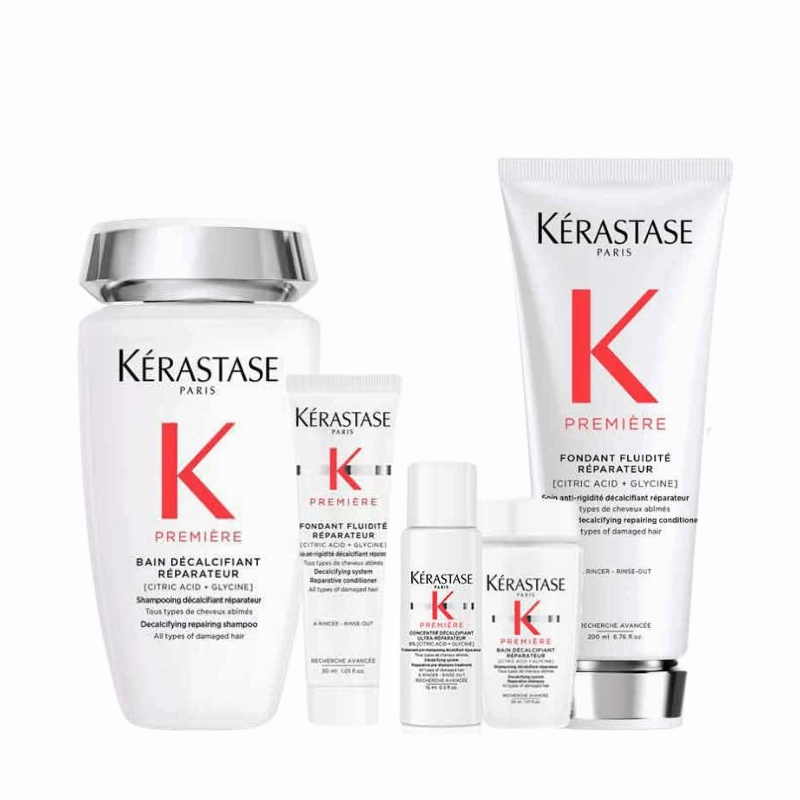 Kérastase Première Decalcifying Repairing Shampoo, Conditioner   3 FREE Minis