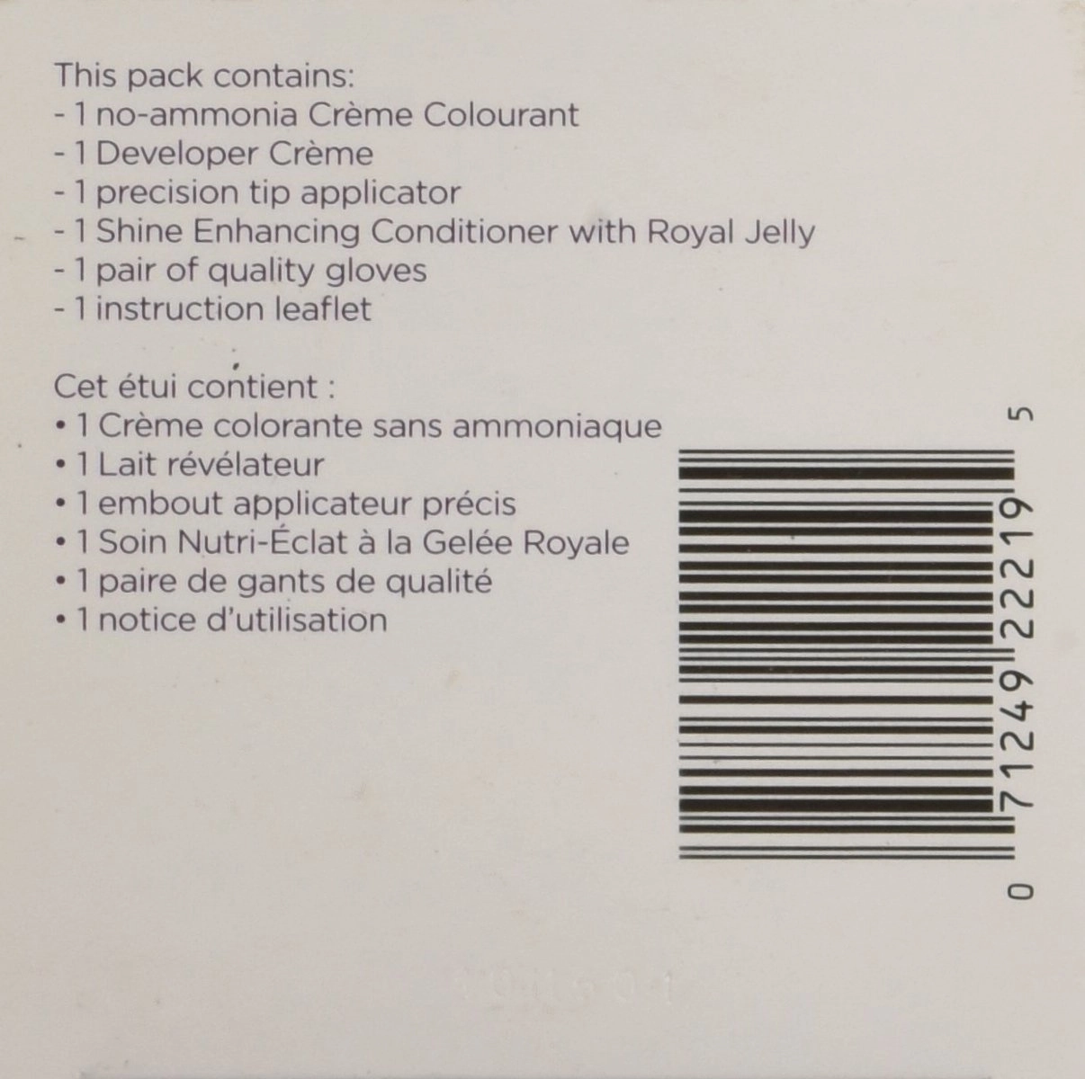 L'Oreal Healthy Look Creme Gloss Hair Color, 1 Rich Black/Double Espresso