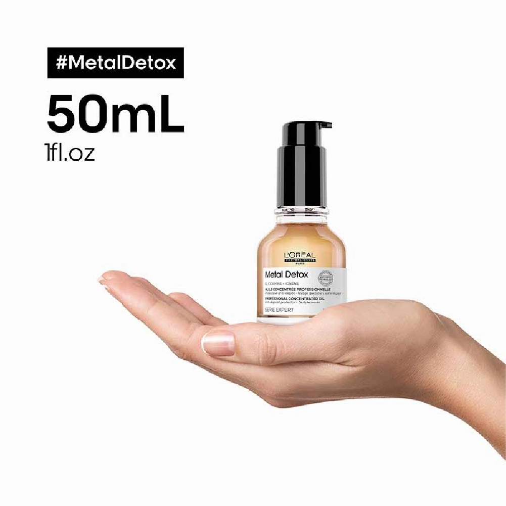 L’ORÉAL PROFESSIONNEL METAL DETOX HAIR OIL 50ML