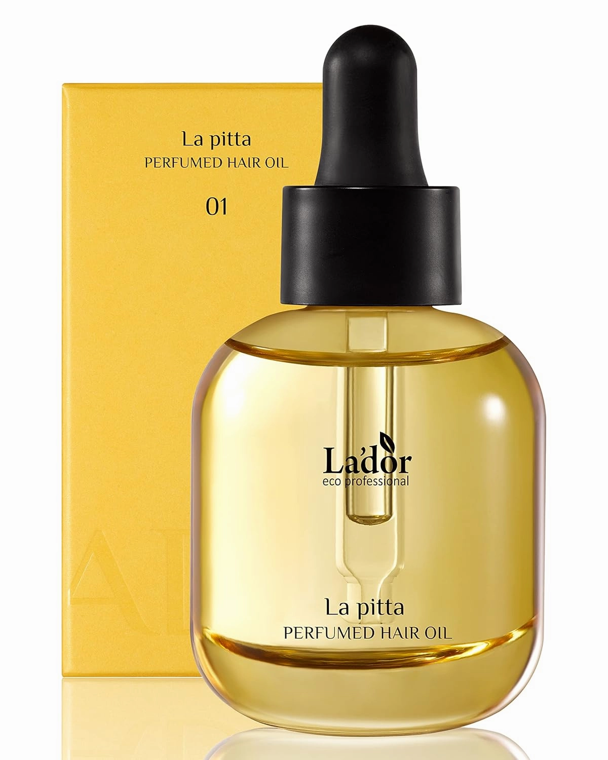 LA'DOR Hair Perfume Oil for Dry Damaged Hair - Anti Frizz Nourishing Fragrance Gloss Oil Serum Leave-In Conditioner Hold Curls & Waves Sulfate Paraben Alcohol Free 1 Fl Oz La Pitta Korean Haircare