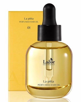 LA'DOR Hair Perfume Oil for Dry Damaged Hair - Anti Frizz Nourishing Fragrance Gloss Oil Serum Leave-In Conditioner Hold Curls & Waves Sulfate Paraben Alcohol Free 1 Fl Oz La Pitta Korean Haircare