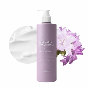 Laminaria Damaged Hair Care Conditioner with Organic ingredient, Smoothing for Anti-Frizz, Hydrating & Moisturizing, Sulfate & Paraben Free, For Women & Men, 16.9 Fl Oz b (White Musk)