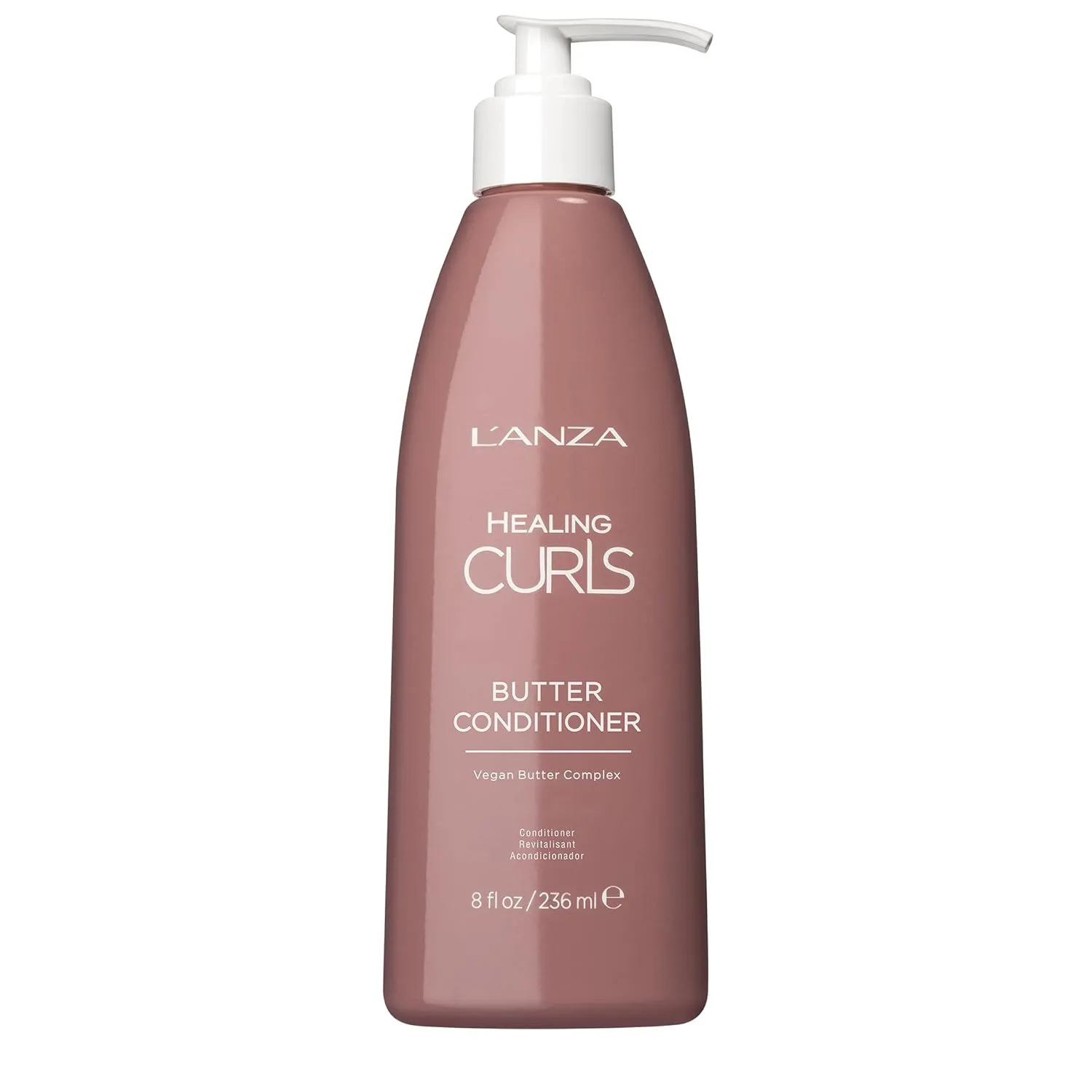 L'ANZA Healing Curls Butter Conditioner - Curly Hair Product for Moisturizing and Detangling Velvety Curls with Anti-Humidity Moisturizers, with Sulphate Free, Paraben Free Formula