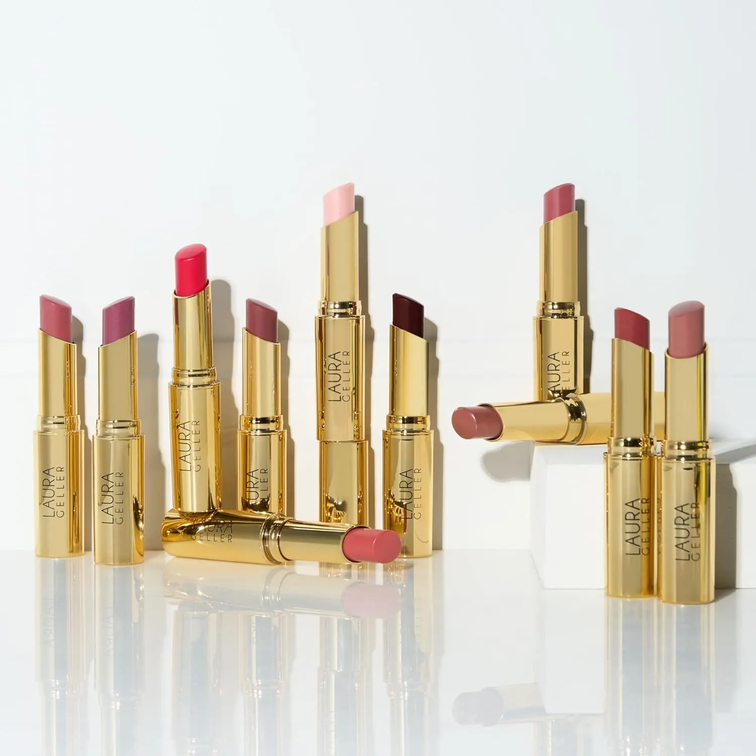LAURA GELLER NEW YORK Jelly Balm Moisturizing Tinted Lip Balm - A Latte Love - Hydrating Vitamin E - Semi-Shine Finish