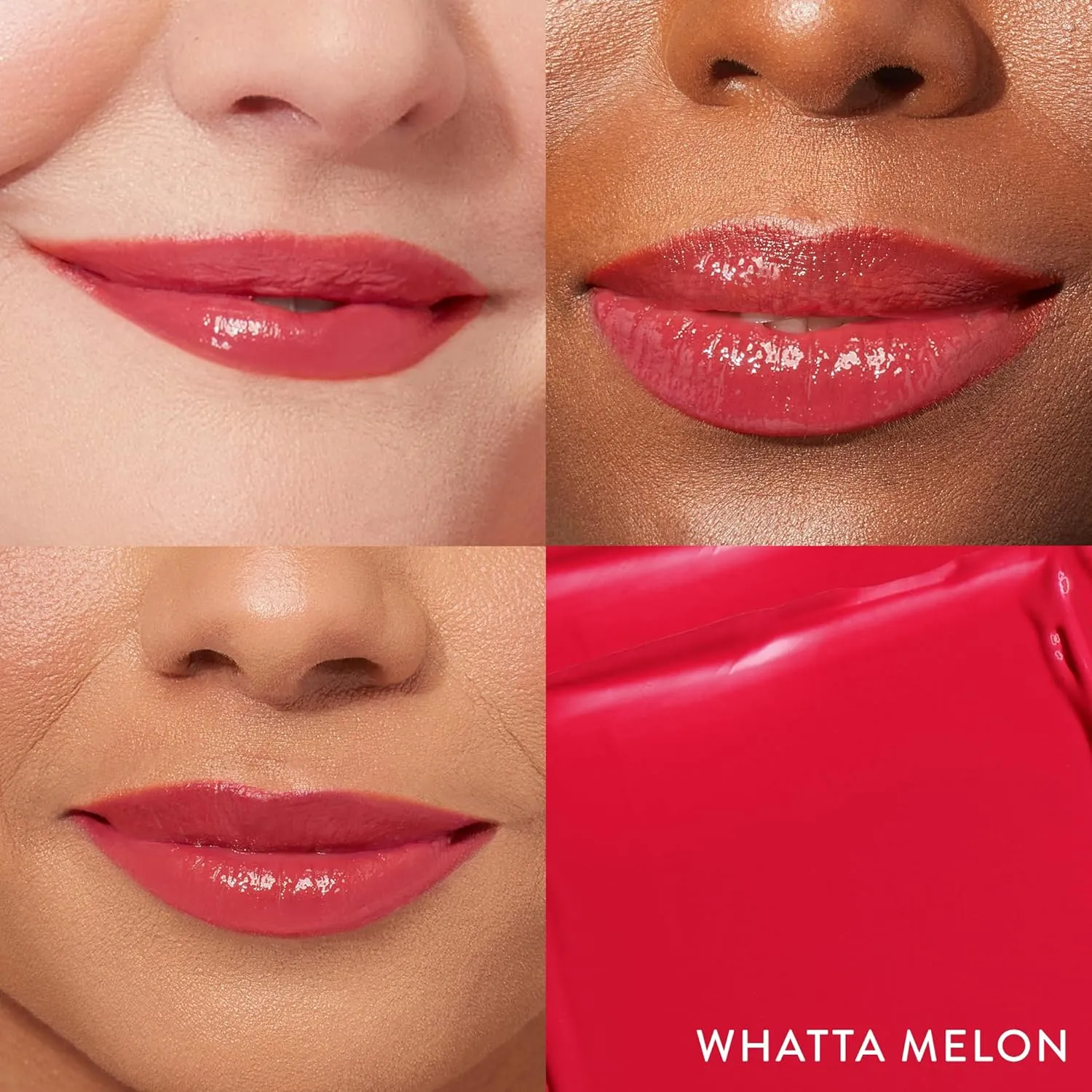 LAURA GELLER NEW YORK Jelly Balm Moisturizing Tinted Lip Color - Whatta Melon Hydrating Vitamin E - Semi-Shine Finish