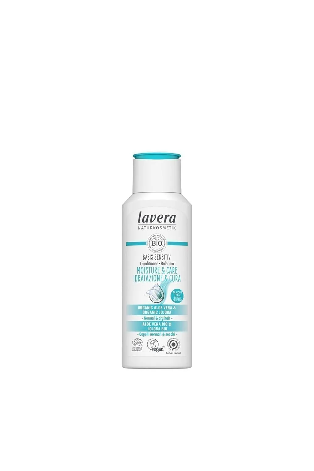 Lavera Basis Sensitiv Moisture & Care Organic Moisturizing Conditioner, 200ml