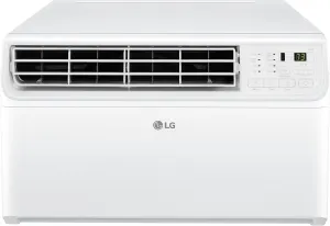 LG 10000 BTU Window Air Conditioners [2023 New] Dual Inverter Remote WiFi Enabled App Ultra-Quiet Washable Filter Cools 450 Sq.Ft AC Unit air conditioner Easy Install White LW1022FVSM