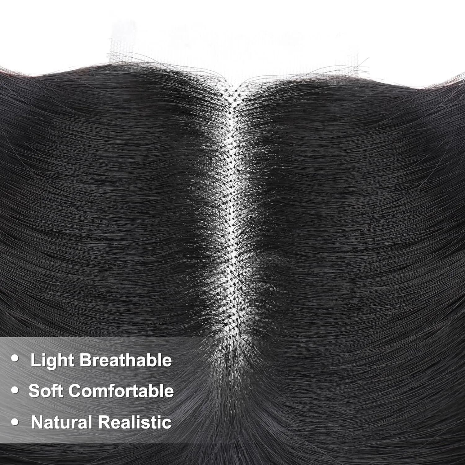 Long Black Lace Wig for Women 26 Inch Wavy Curly Synthetic Wig T-Part Lace Hairline Natural Looking Heat Resistant Fiber for Daily Party Cosplay Use