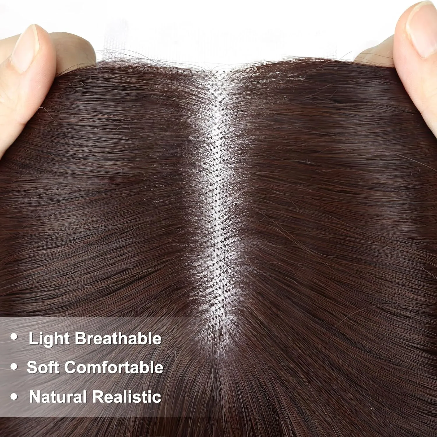 Long Reddish Brown Lace Wig for Women 26 Inch Wavy Curly Synthetic Wig T-Part Lace Hairline Natural Looking Heat Resistant Fiber for Daily Party cosplay Use