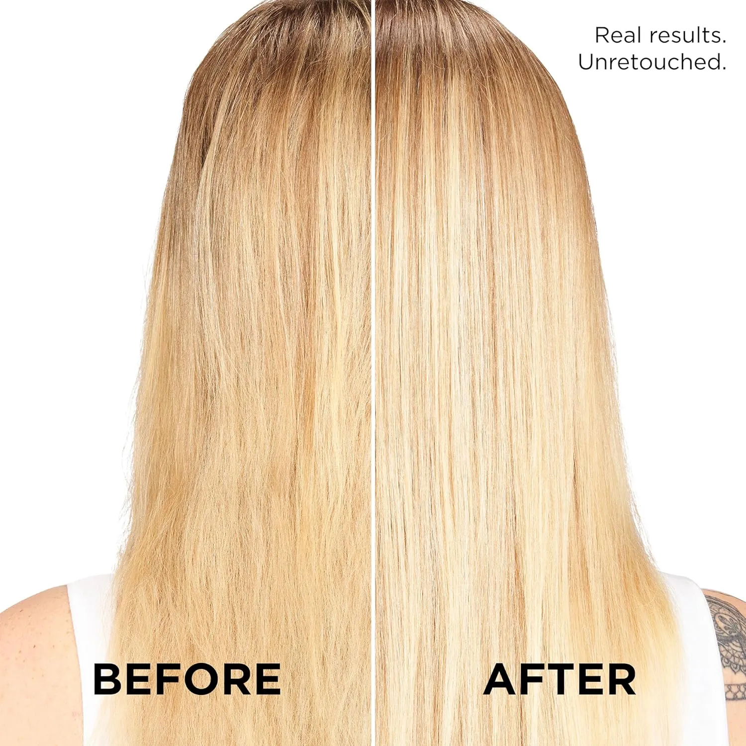 L'Oreal Paris Blonde Sulfate Free Shampoo and Conditioner for Color-Treated Hair, Neutralizes Brass   Balances, EverPure, 8.5 Fl Oz, Set of 2