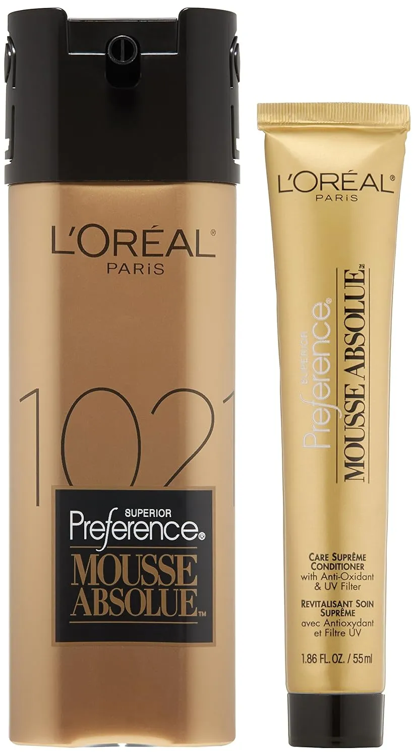 L'Oreal Paris Superior Preference Mousse Absolue, 1021 Lightest Icy Blonde