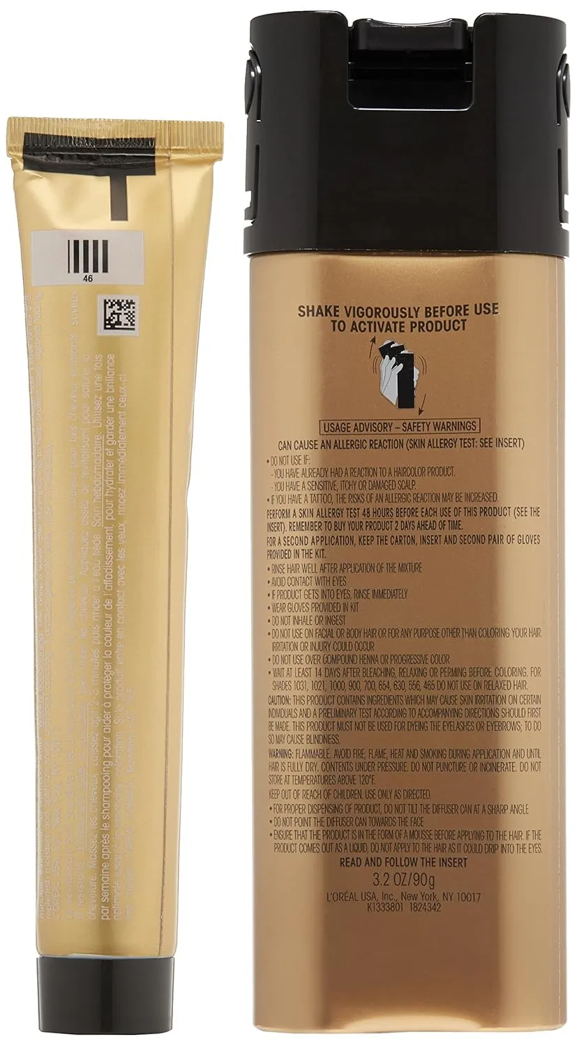L'Oreal Paris Superior Preference Mousse Absolue, 1021 Lightest Icy Blonde