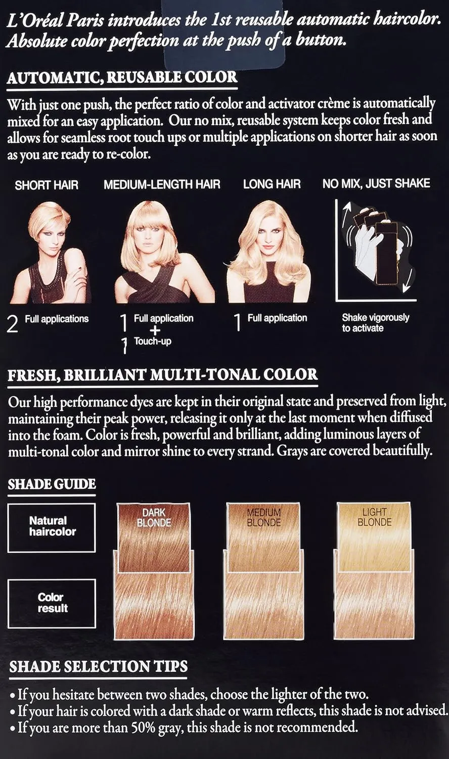 L'Oreal Paris Superior Preference Mousse Absolue, 1021 Lightest Icy Blonde