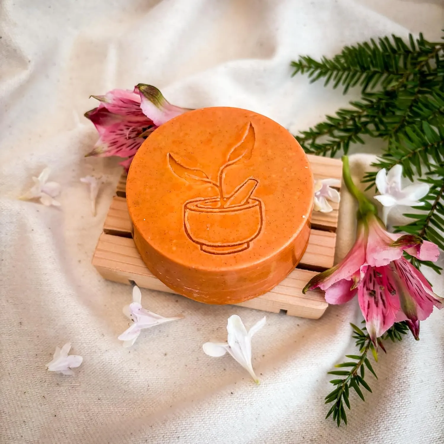 Lucky Locks | Pick Your Scent | Natural Conditioner Bar | Zero Waste Hair Care | Sulfate Free (Spring Blossom)