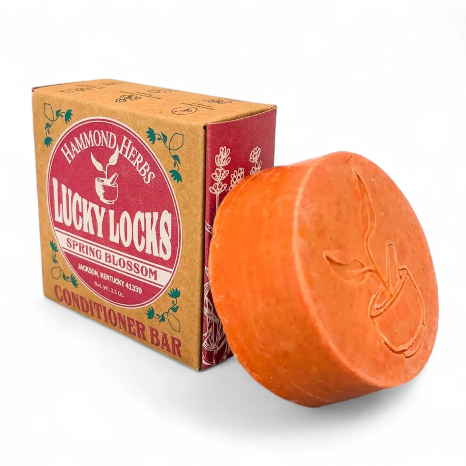Lucky Locks | Pick Your Scent | Natural Conditioner Bar | Zero Waste Hair Care | Sulfate Free (Spring Blossom)