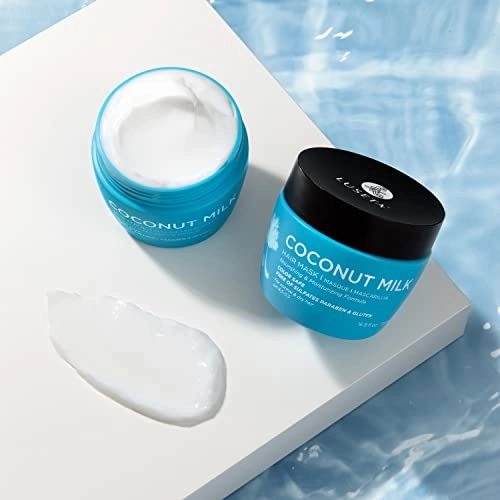 Luseta Coconut Milk Hair Mask 16.9 oz Hydrating Hair Treatment Repair & Restore Damaged Hair, Sulfate Free