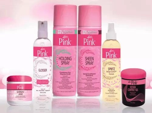 Lusters Pink Original Oil Moistuizer Hair Lotion Hair Styling Products