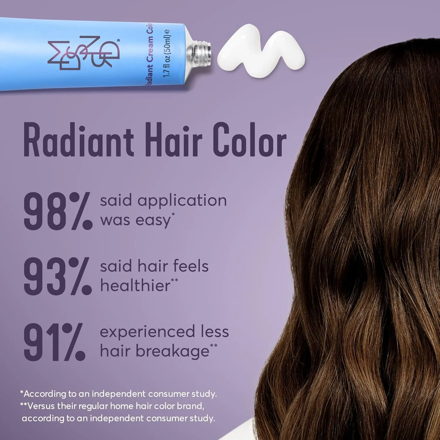 Madison Reed Radiant Hair Color Kit, Medium Golden Brown for 100% Gray Coverage, Ammonia-Free, 6NGV Tuscany Brown, Permanent Hair Dye, Pack of 1