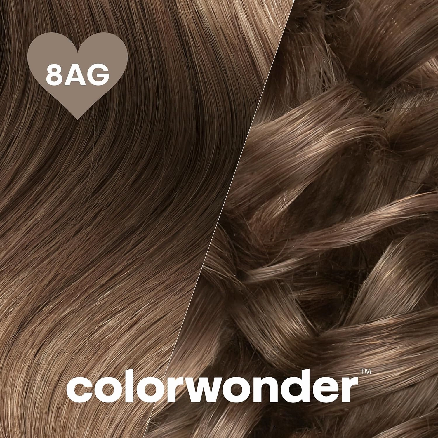 Madison Reed colorwonder Demi-Permanent Hair Color, Effortless At-Home Hair Dye, Ammonia-Free, Cruelty-Free, Iconic Bronde (8AG Dark Beige Bronde), Pack of 2