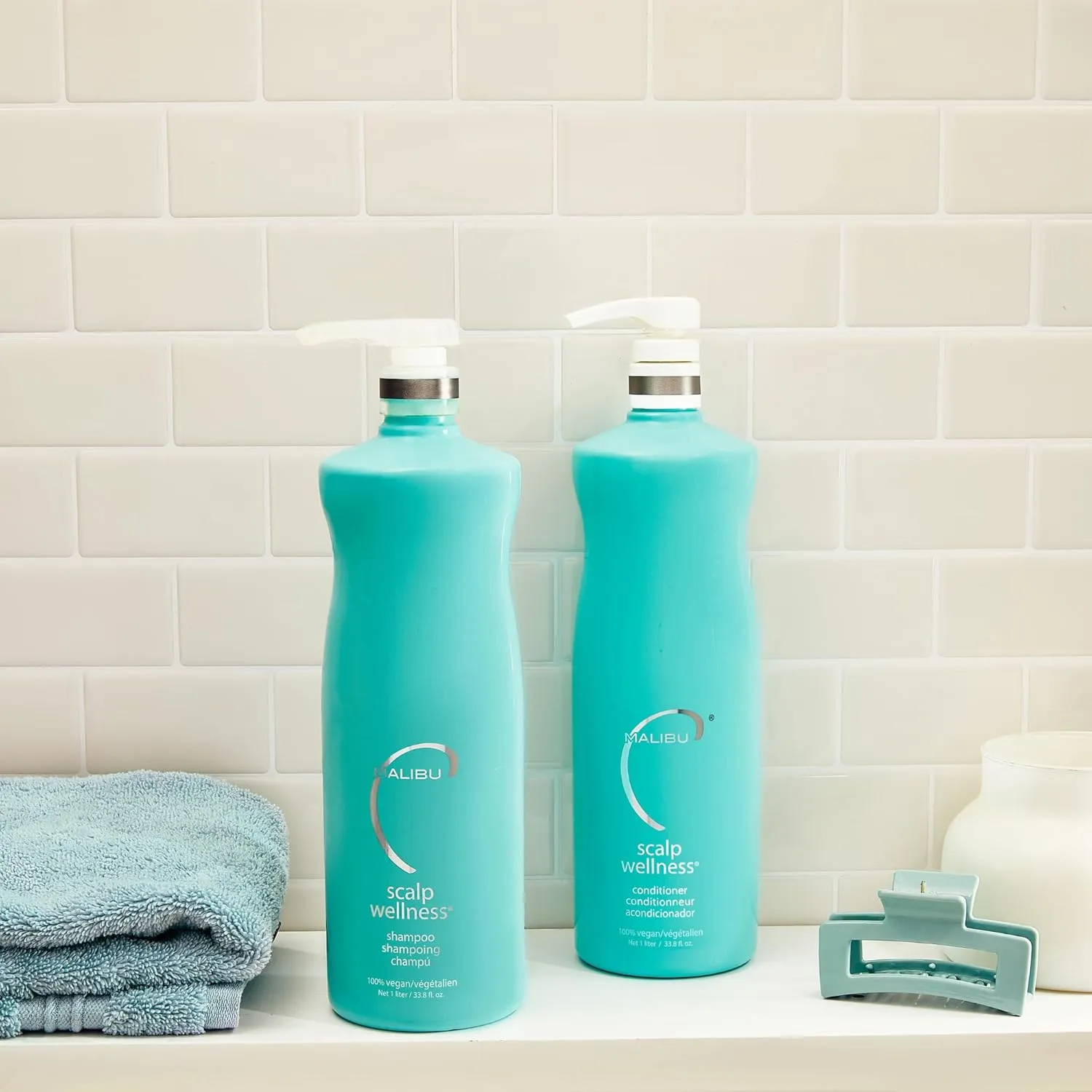 Malibu C Scalp Wellness Conditioner - Scalp Soothing Hair Conditioner with Eucalyptus   Spearmint Oil - Sulfate-Free Moisturizing Dry Scalp Conditioner