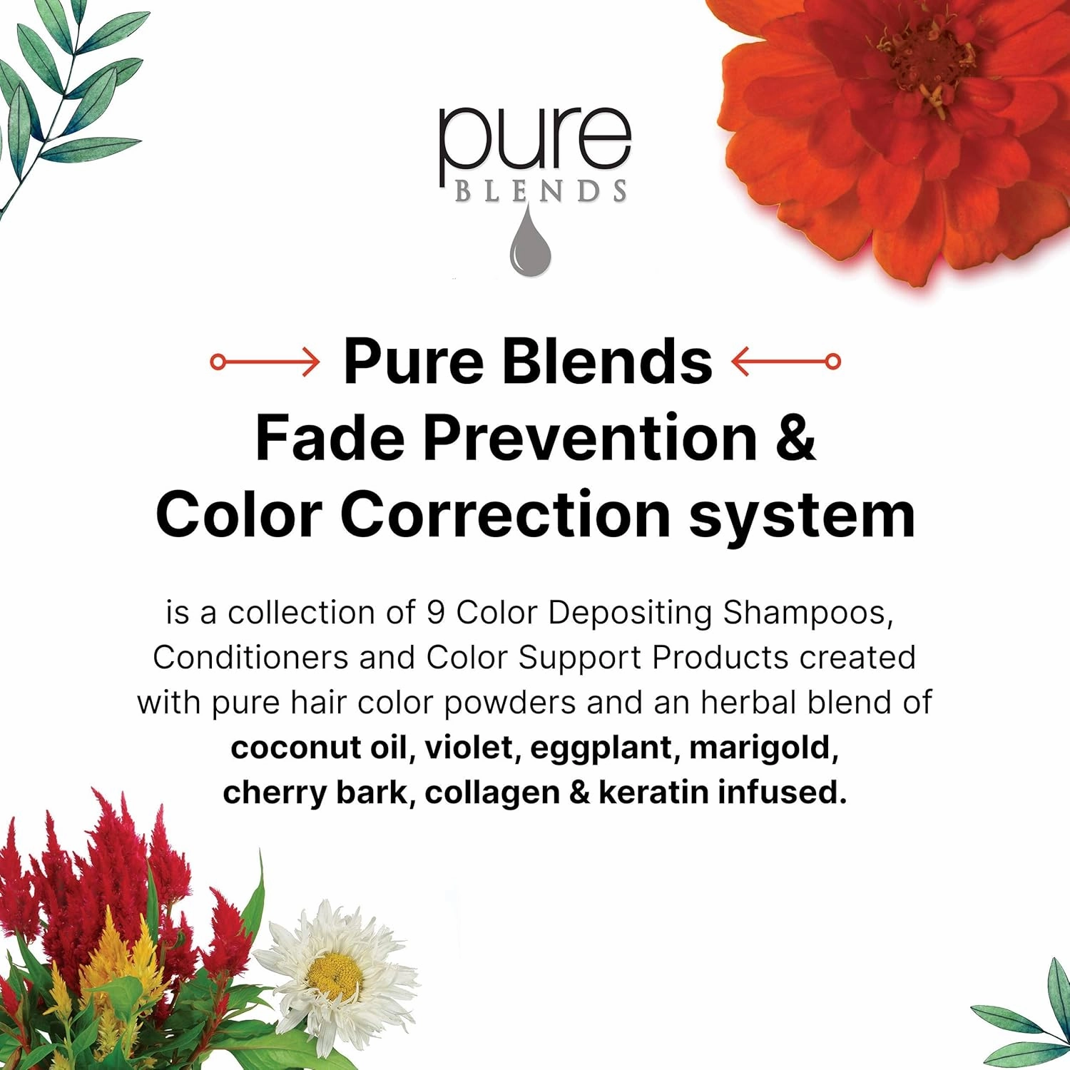 Marigold Moisturizing Color Depositing Conditioner - Brighten & Tone Faded Hair, Semi-Permanent Dye, Prevents Fade, Extends Color Service for Treated Hair, 8.5 Oz.