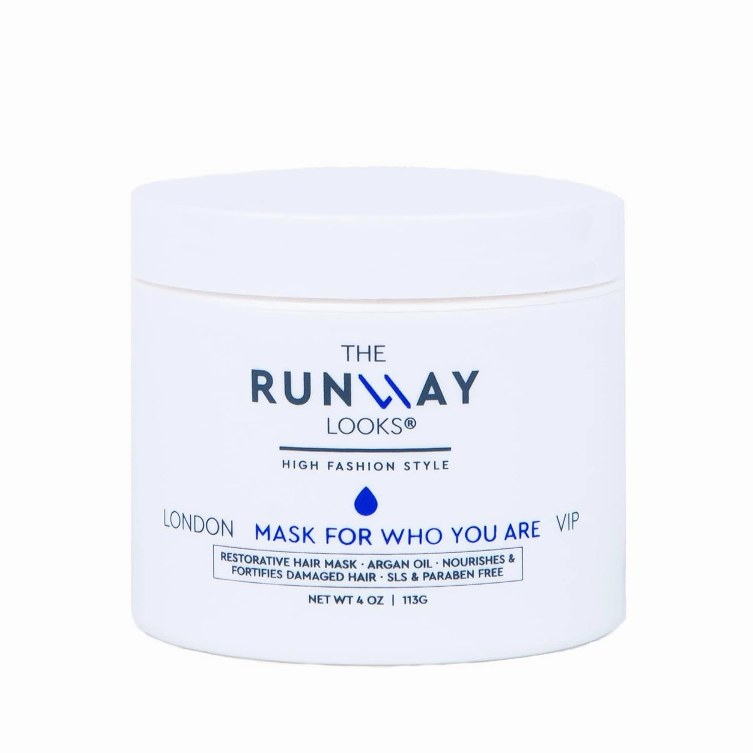 Mask For Who You Are, Restorative Hair Mask With Shea Butter & Argan Oil, Deeply Nourishes Hair, Repairs Dried, Damaged, And Colored Hair (4oz)