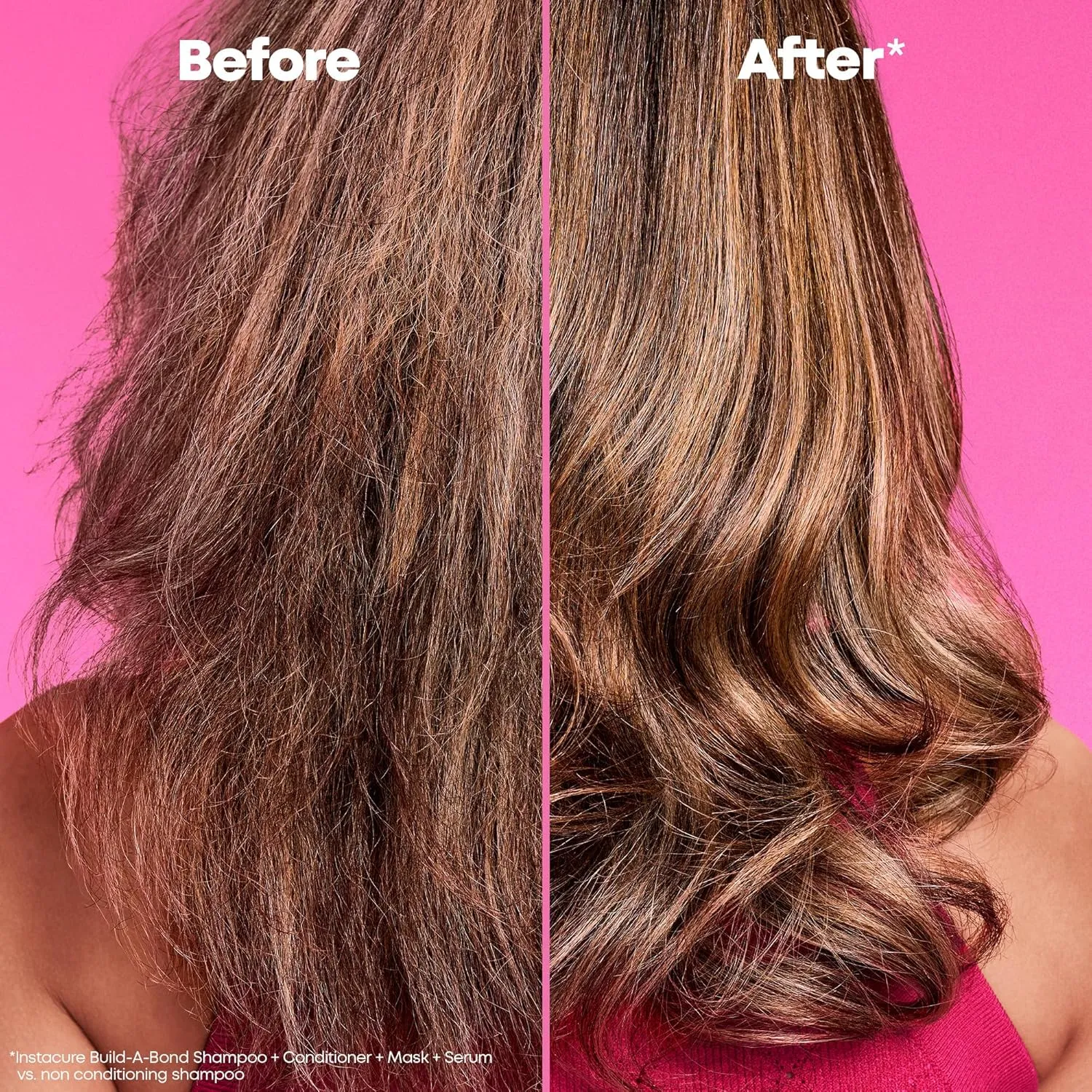 MATRIX Instacure Build-A-Bond Mighty Care Conditioner - Repairs Very Damaged Hair, Strengthens & Softens With Citric Acid & Squalane, Vegan, Sulfate & Paraben Free