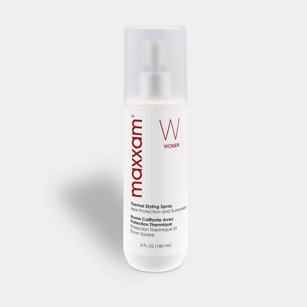Maxxam Thermal Styling Spray with Leave-in Moisturizing Conditioner, Daily Heat Protectant with Hair Sunscreen 6 Fl Oz