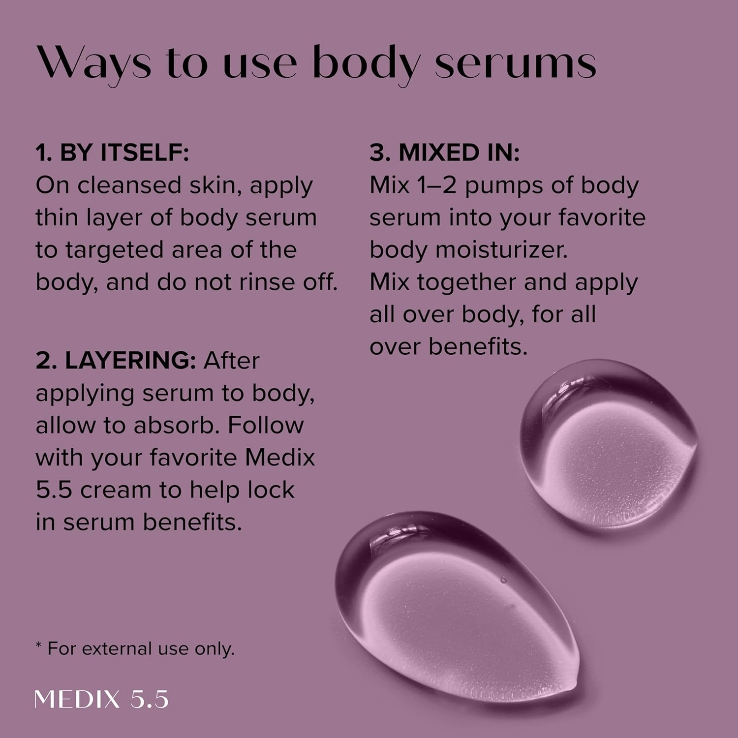 MEDIX Body & Face Moisturizer 20% Vitamin F Oil Body Booster & Face Serum | Concentrated Vitamin F   Vitamin E Oil Skin Care Super Serum For Crepey Skin & Protecting Skin Barrier, 2-Pack