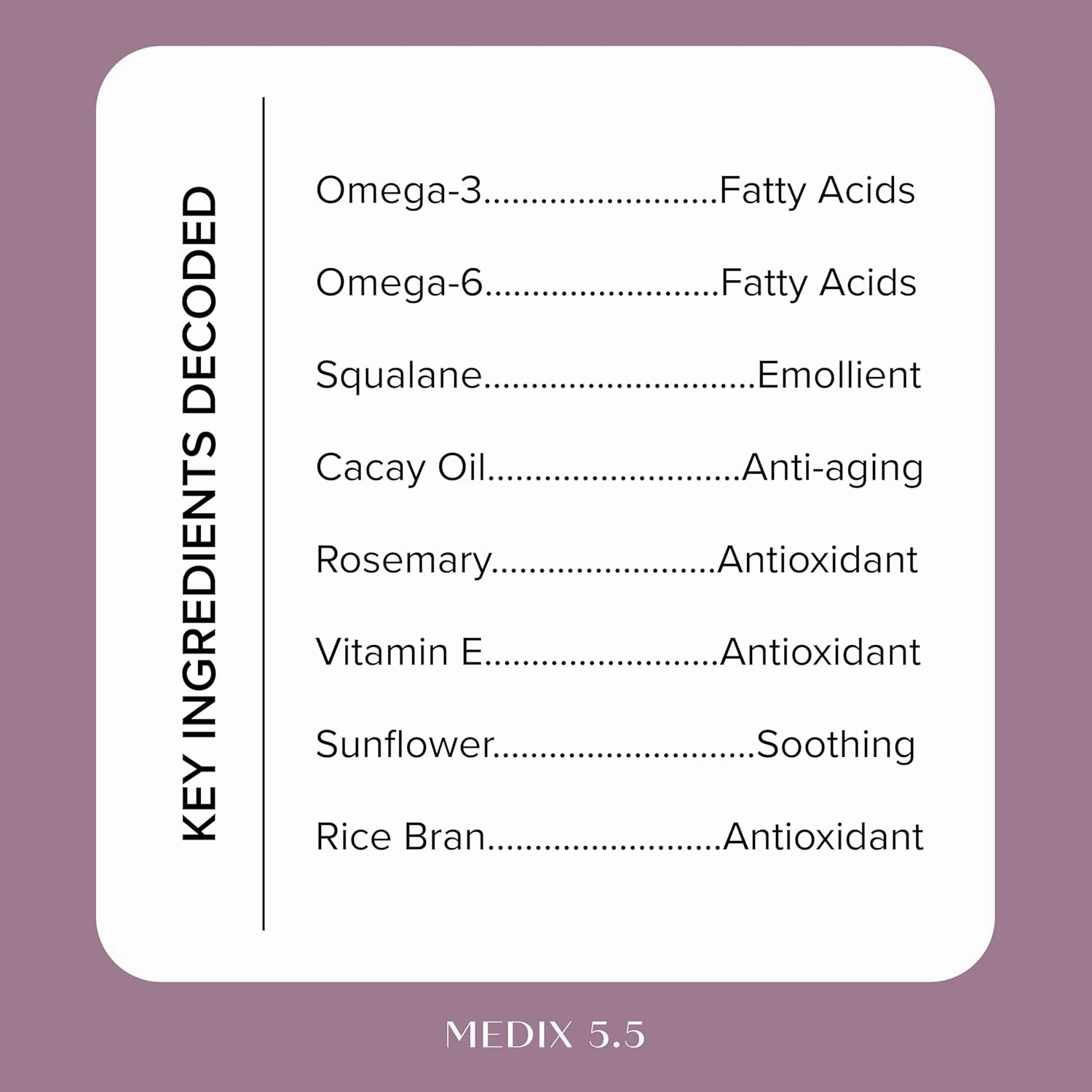 MEDIX Body & Face Moisturizer 20% Vitamin F Oil Body Booster & Face Serum | Concentrated Vitamin F   Vitamin E Oil Skin Care Super Serum For Crepey Skin & Protecting Skin Barrier, 2-Pack