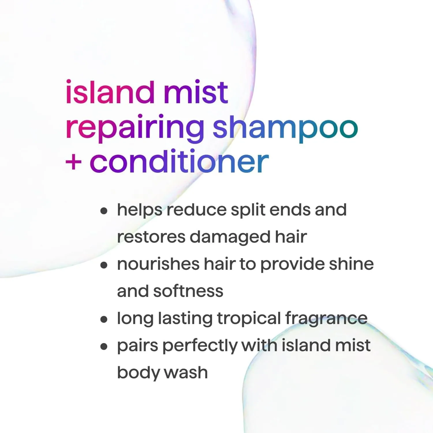 Method Repairing Conditioner, Island Mist, Hibiscus   Mango Nectar   Passion Fruit notes, 13.5oz