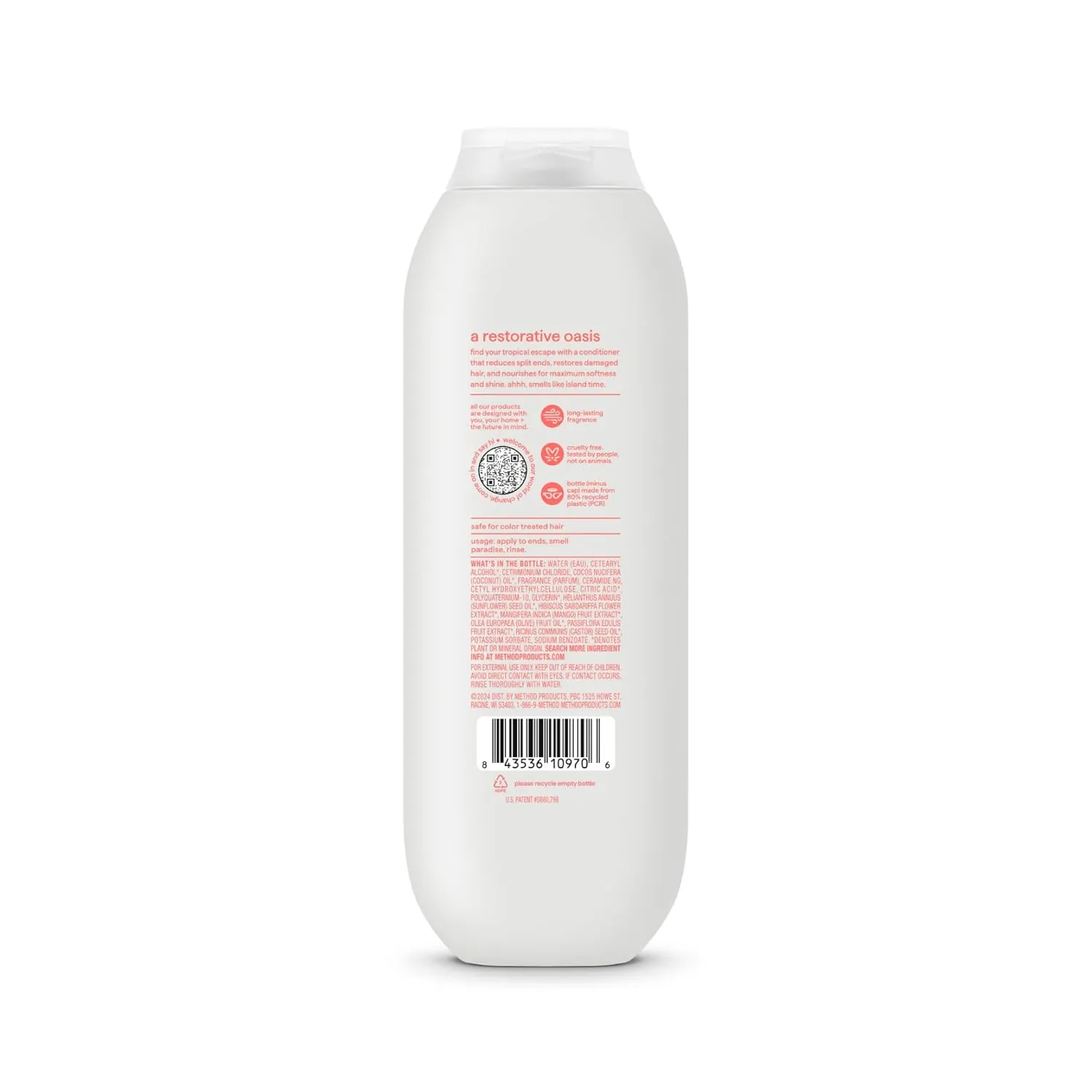 Method Repairing Conditioner, Island Mist, Hibiscus   Mango Nectar   Passion Fruit notes, 13.5oz