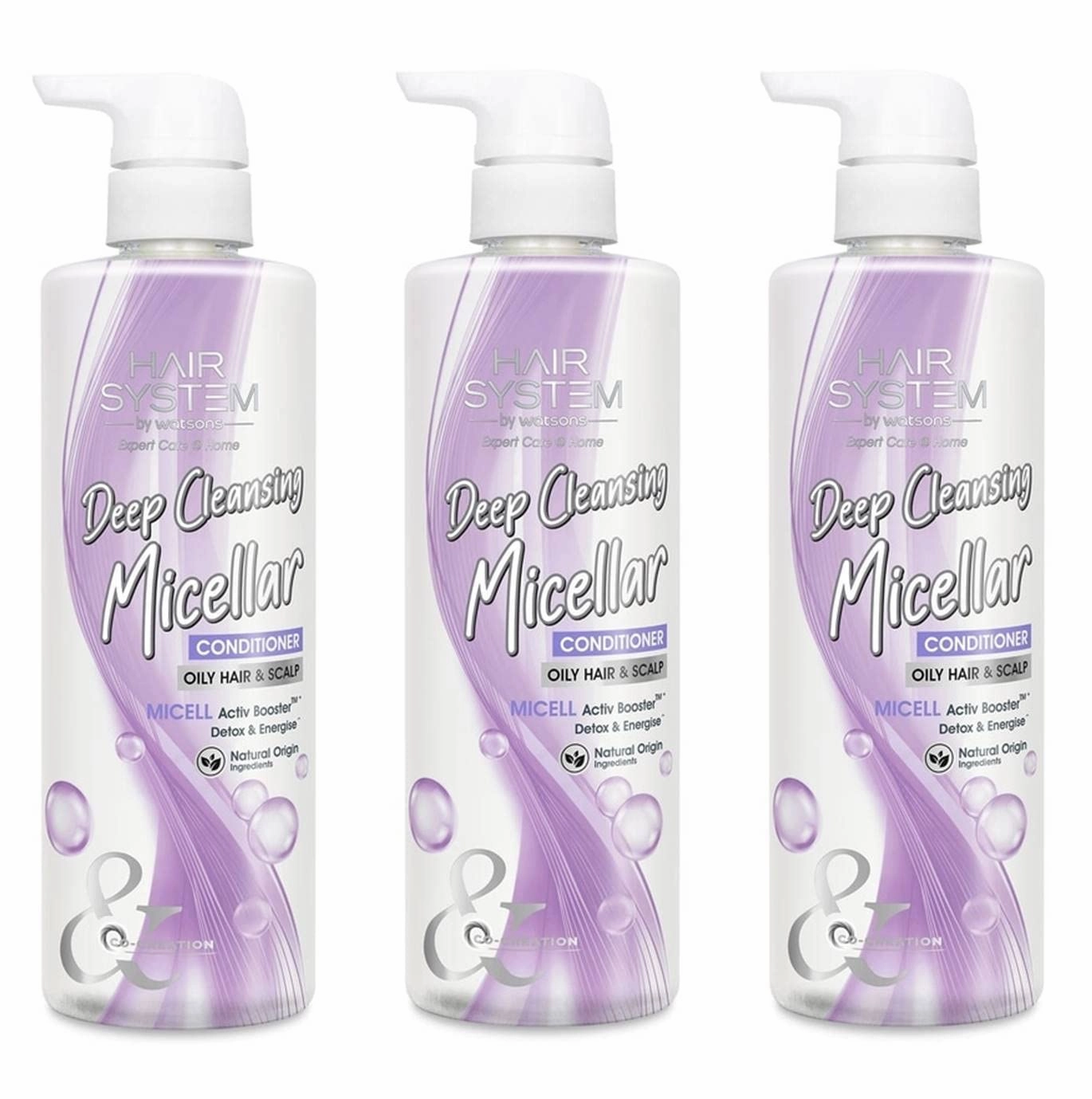 Micellar Botanical Deep Cleansing Conditioner 16.90 Fl Oz. (Pack of 3)