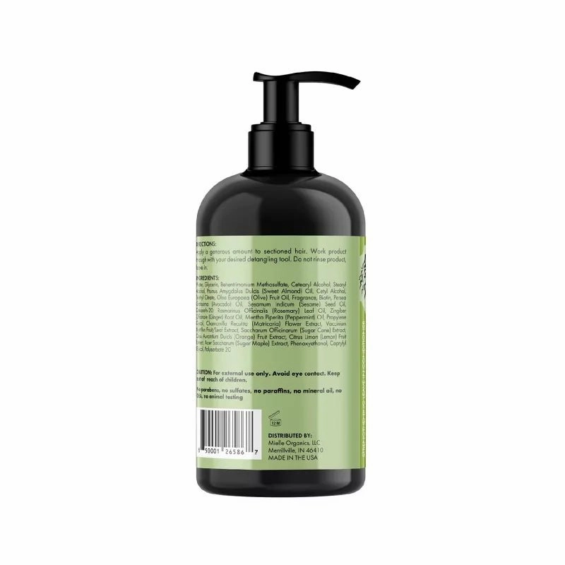Mielle Organic - Rosemary Mint Leave-In Conditioner | Moisturizing | All Hair Types | Pump Bottle | 12oz