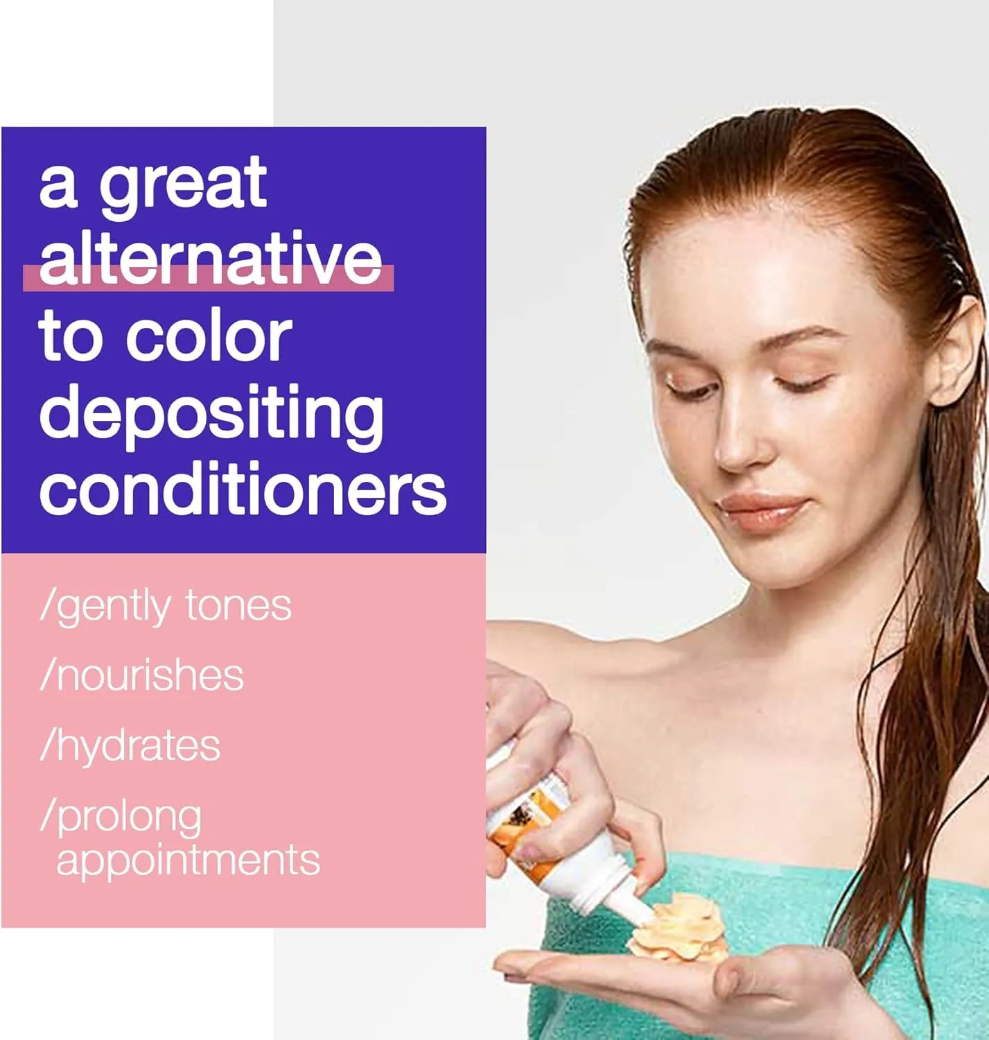 milk_shake Color Whipped Cream Leave In Coloring Conditioner - Provides Temporary Hair Color Tone