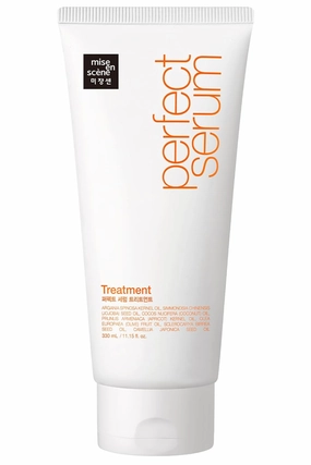 Mise En Scene Perfect Serum Treatment | 𝗞𝗼𝗿𝗲𝗮𝗻 𝗛𝗮𝗶𝗿 𝗠𝗮𝘀𝗸 for Hair Coating Effect, Treatment at Home Care, Wash off Nutritient conditioner, 11.15 Fl. Oz.(330ml)