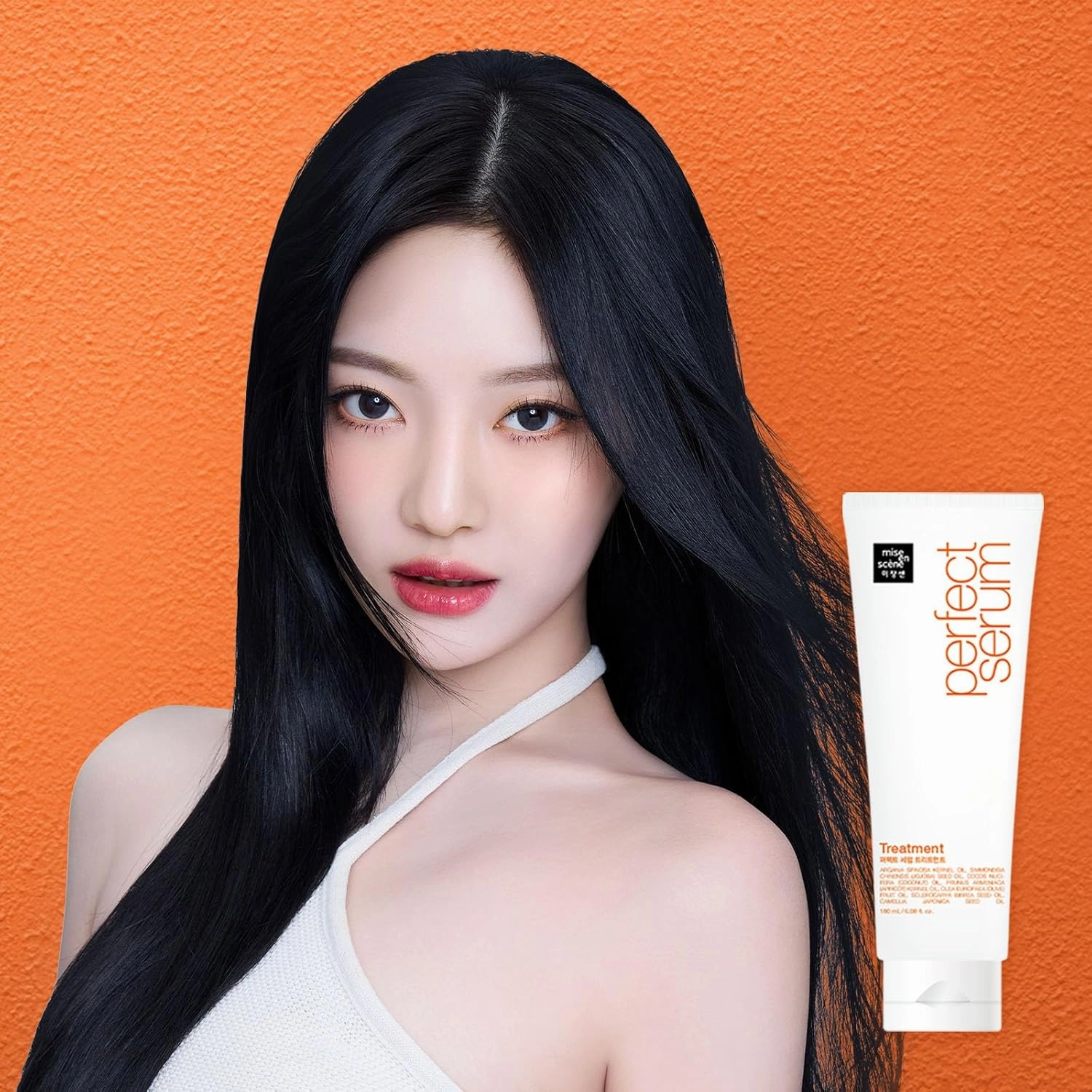 Mise En Scene Perfect Serum Treatment | 𝗞𝗼𝗿𝗲𝗮𝗻 𝗛𝗮𝗶𝗿 𝗠𝗮𝘀𝗸 for Hair Coating Effect, Treatment at Home Care, Wash off Nutritient conditioner, 11.15 Fl. Oz.(330ml)