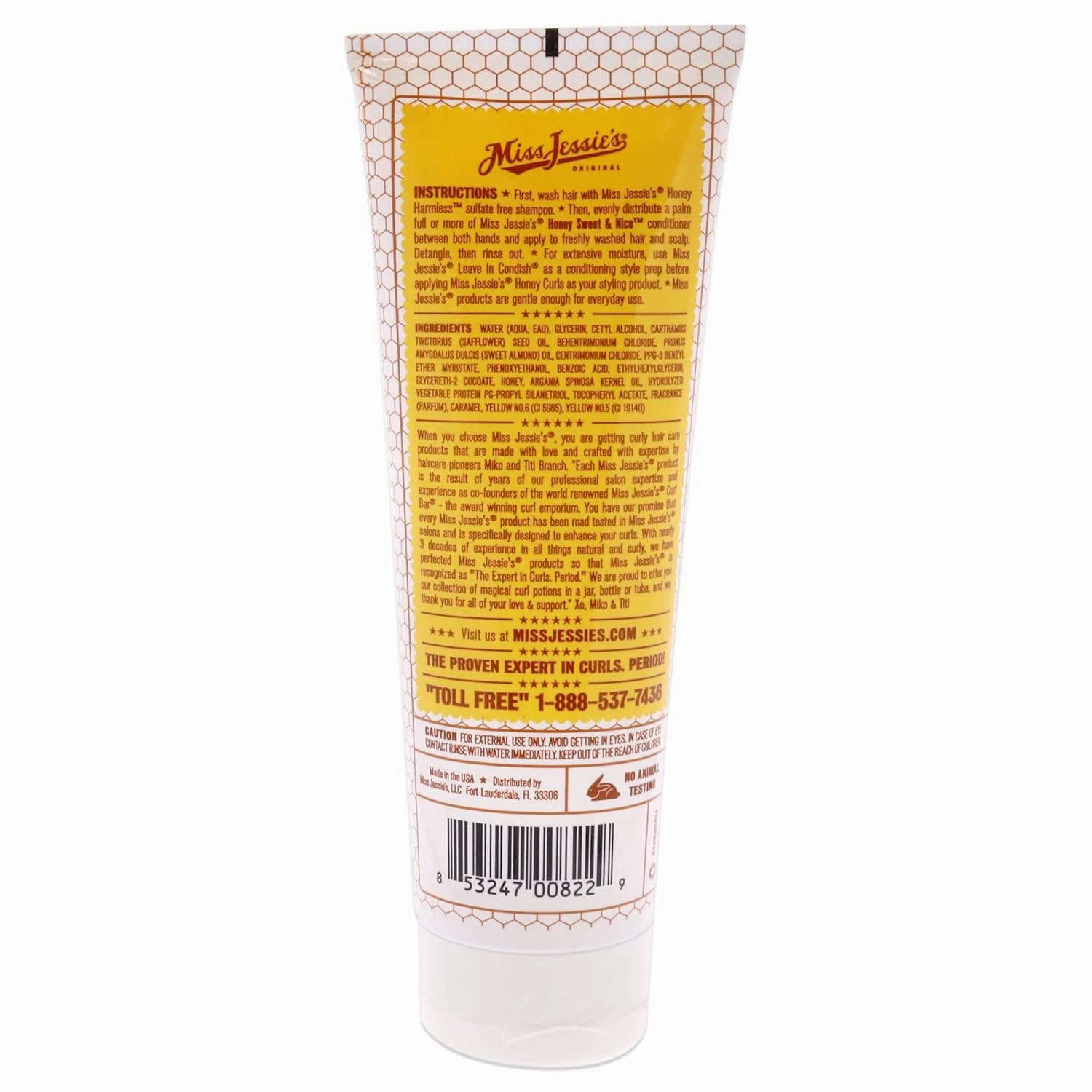Miss Jessie's Honey Sweet and Nice Unisex Conditioner 8.5 oz