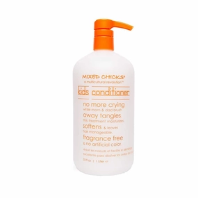 Mixed Chicks Gentle Kids Conditioner with Safflower Seed Oil for Soft & Manageable Hair, 33 fl.oz. / 1 Liter