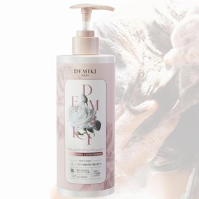 Moisturizing Conditioner, Strengthening and Color Safe | Japanese Conditioner for Women, Organic Rose Scent | Paraben & Sulfate-Free | Anti-Dandruff, Repair & Hydration | Cruelty-Free, 16oz