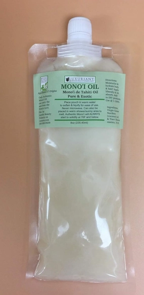 Monoi De Tahiti Oil-100% Natural-8 oz