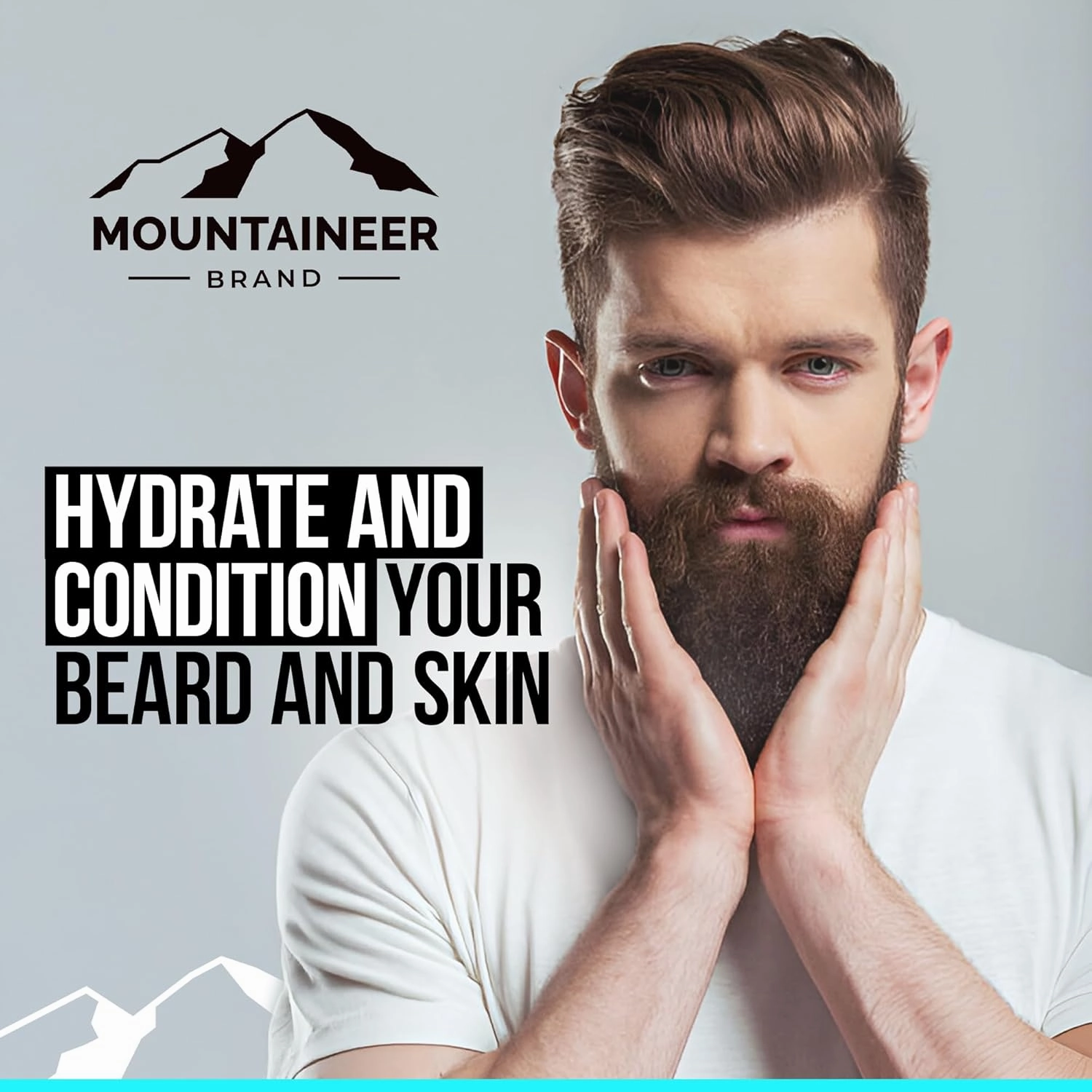 Mountaineer Brand Natural Beard Balm with Smokey Bourbon Scent | Scents Inspired by Nature | Beard Butter for Men | Leave in Condidtioner | Hydrates, Softens and Tames | Made in West Virginia | 2oz