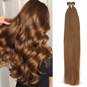 Nano Bead Hair Extensions Nano Ring Hair Extensions Real Human Hair Remy Quality Nano Tip Human Hair Extension