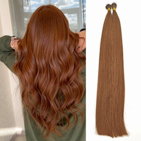 Nano Bead Hair Extensions Nano Ring Hair Extensions Real Human Hair Remy Quality Nano Tip Human Hair Extension