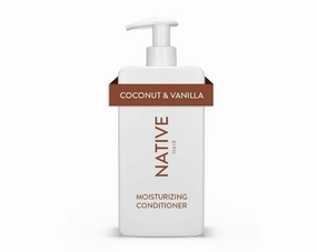 Native Moisturizing Conditioner, Coconut & Vanilla, Sulfate & Paraben Free, 16.5 Oz