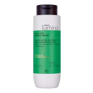 natura - Lumina Curly Hair Hydration Conditioner - Enhance Curls - Reduce Frizz - Hydrate & Detangle Hair - Vegan Hair Care - Brazilian Beauty Secrets - Personal & Self Care - 10.1 fl oz (300ml)