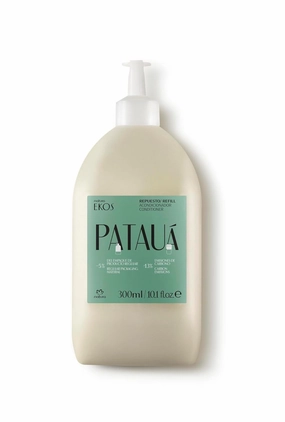 natura - Ekos Patauá Hair Anti-Breakage Re-Strengthening Conditioner Refill - Hair Loss - Fortify Roots, Strands - Vegan Hair Care - Brazilian Beauty Secrets - Personal, Self Care - 10.1 fl oz (300ml)